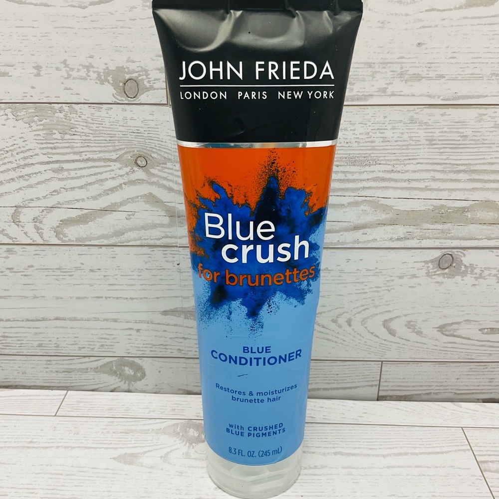 John Frieda Blue Crush Blue Conditioner for Brunettes 8.3 Oz